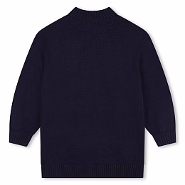 Платье Navy с сердцами от бренда Billieblush