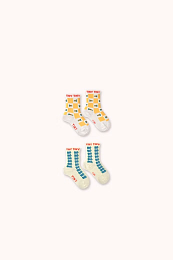 Носки 2 пары Roses от бренда Tinycottons