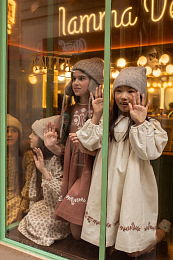 Платье Kana Cream от бренда C'ERA UNA VOLTA