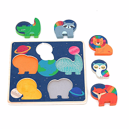 Тактильный пазл Космос от бренда Vilac