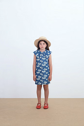 Платье деним DAISIES от бренда Tinycottons