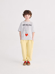 Футболка Bunch Of Vegetables от бренда Bobo Choses Серый