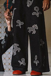 Джинсы Horses & Flowers от бренда Tinycottons