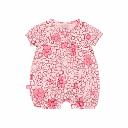 Ромпер Pink flowers от бренда Boboli