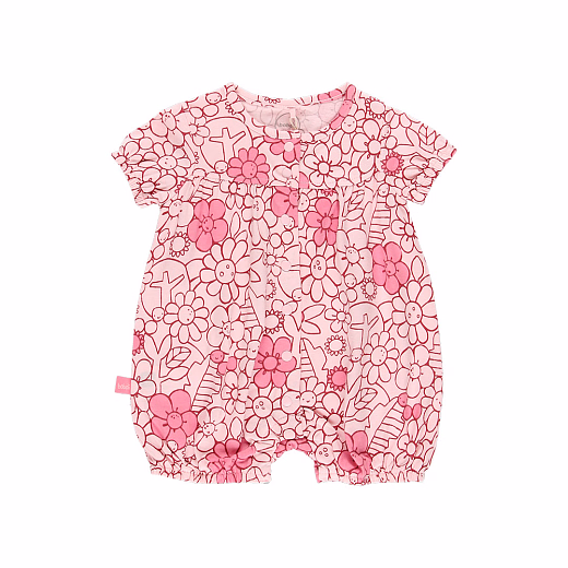 Ромпер Pink flowers от бренда Boboli