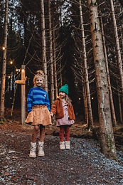 Платье с принтом грибов от бренда Sproet & Sprout