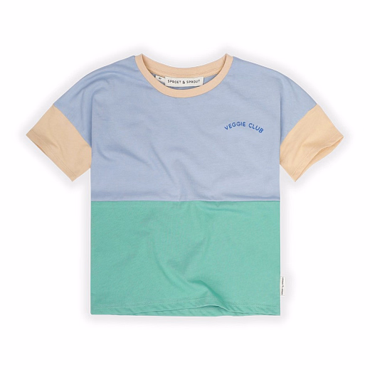 Футболка Colourblock от бренда Sproet & Sprout Разноцветный