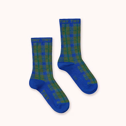 Носки BLUE CHECK от бренда Tinycottons