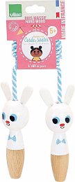 Скакалка Зайчики от бренда Vilac