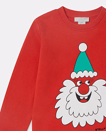 Свитшот Ho-Ho от бренда Stella McCartney kids