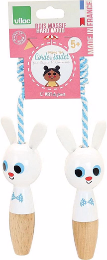 Скакалка Зайчики от бренда Vilac