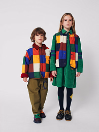 Куртка двусторонняя Multicolor Tiles от бренда Bobo Choses
