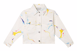 Куртка Tie-Dye Graphic от бренда Stella McCartney kids