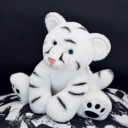 Снежный барс в подарочной коробке, 25 см от бренда Histoire d'Ours