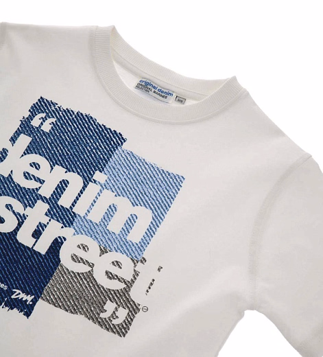 Футболка Denim Street от бренда Original Marines Белый