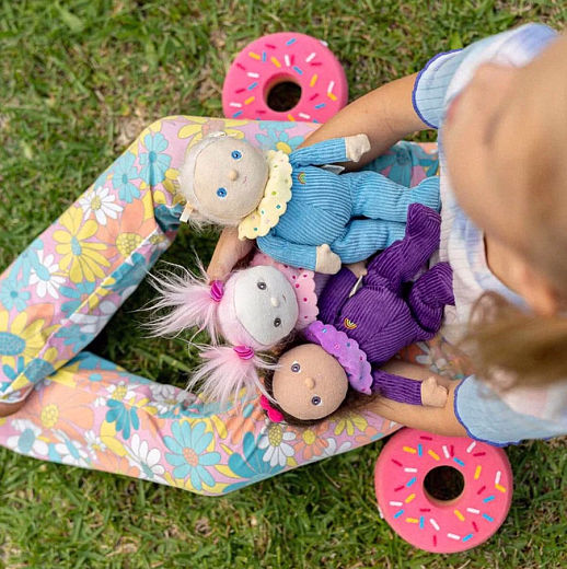 Мягкая кукла Фрея Карамель от бренда Olli Ella