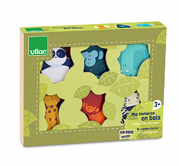 Игровой набор Джунгли от бренда Vilac