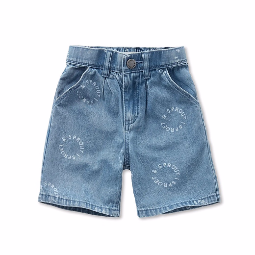 Шорты-бермуды Denim logo от бренда Sproet & Sprout