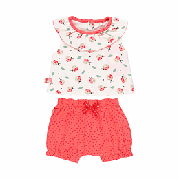 Блузка Ladybug и шорты от бренда Boboli