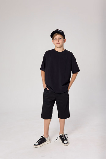 Футболка Black от бренда Liqlo Черный