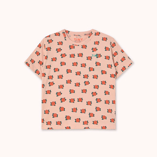 Футболка CAMELIAS от бренда Tinycottons Розовый