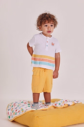 Футболка с крабом и шорты от бренда Boboli