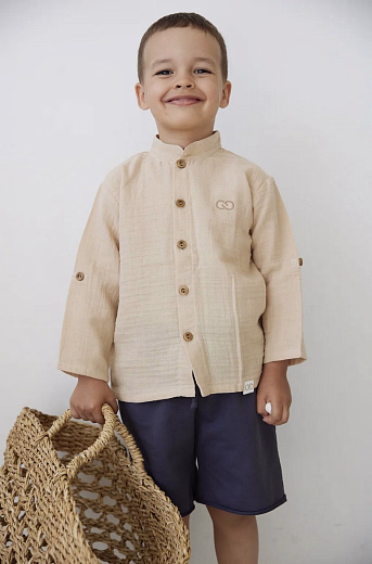 Рубашки Muslin Beige от бренда GNGA