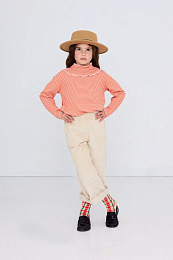 Лонгслив Red STRIPES от бренда Tinycottons