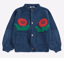 Кардиган Red Bloom от бренда Bobo Choses