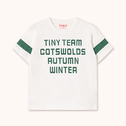 Футболка Tiny TEAM от бренда Tinycottons Белый