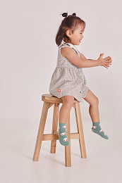 Платье и блумеры с геометрическим принтом от бренда Boboli