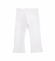 Штаны клеш белого цвета от бренда Original Marines