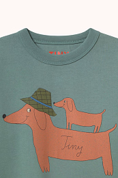 Свитшот Two Dogs от бренда Tinycottons