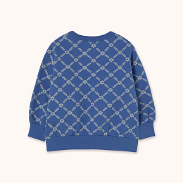 Свитшот FLOWER GRID от бренда Tinycottons