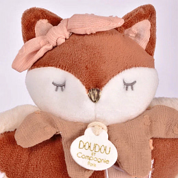 Лиса персикового цвета от бренда Doudou et Compagnie