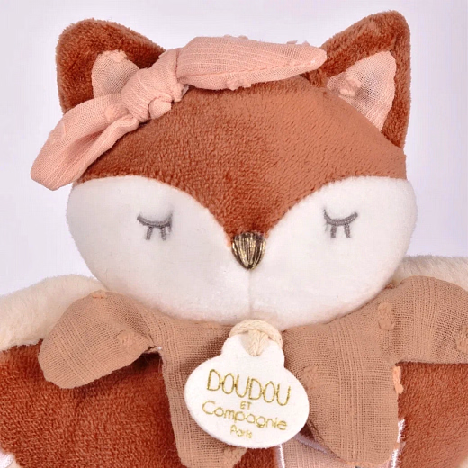 Лиса персикового цвета от бренда Doudou et Compagnie