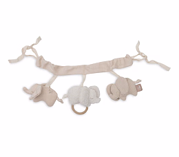 Игрушка подвесная Слоники от бренда Jollein