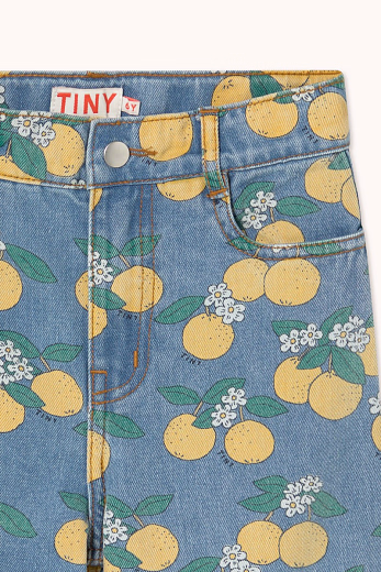 Джинсы Blooming lemon от бренда Tinycottons