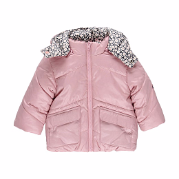 Куртка двусторонняя Pink Flora print от бренда Boboli