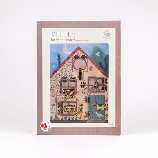 Бизиборд Rabbit house от бренда Egmont Toys