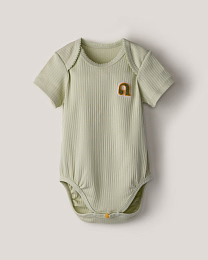 Набор боди в рубчик с коротким рукавом от бренда Anna Leon