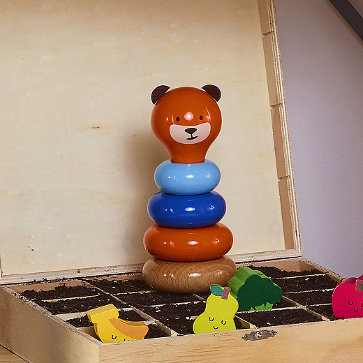 Пирамидка Мишка от бренда Vilac