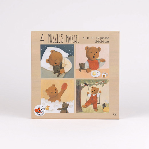Пазл "Мишка Марсель" от бренда Egmont Toys