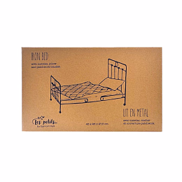 Кровать металлическая для куклы от бренда Egmont Toys