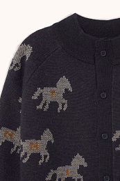 Кардиган HORSES от бренда Tinycottons