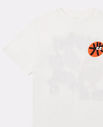 Футболка Basketball Motif от бренда Stella McCartney kids Белый