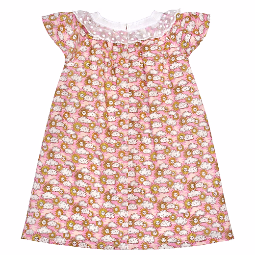 Платье с принтом облаков от бренда Eirene