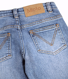 Джинсы Atla Washed Denim Blue от бренда MOLO