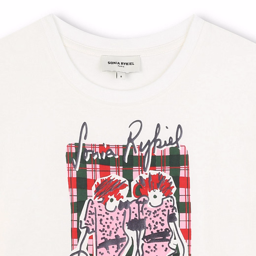Футболка Model girls от бренда SONIA RYKIEL Белый