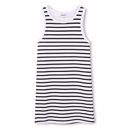 Сарафан в полоску с футболкой от бренда SONIA RYKIEL